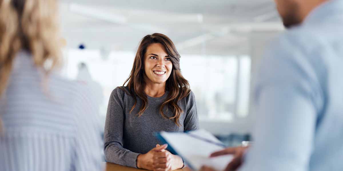 smiling woman