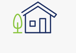 residential home green icon