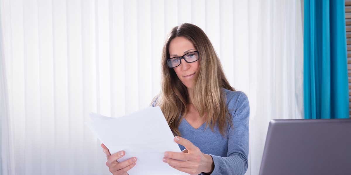 woman receiving complaint and offering guidance