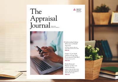 The Appraisal Journal Cover Image