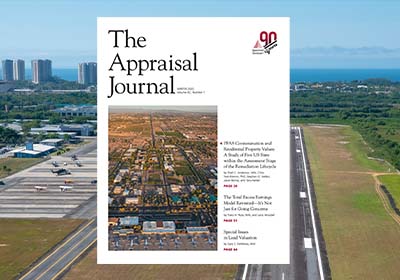 The Appraisal Journal Cover Image