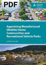 Book Cover for Appraising Manufactured (Mobile) Home Communities and Recreational Vehicle Parks - PDF